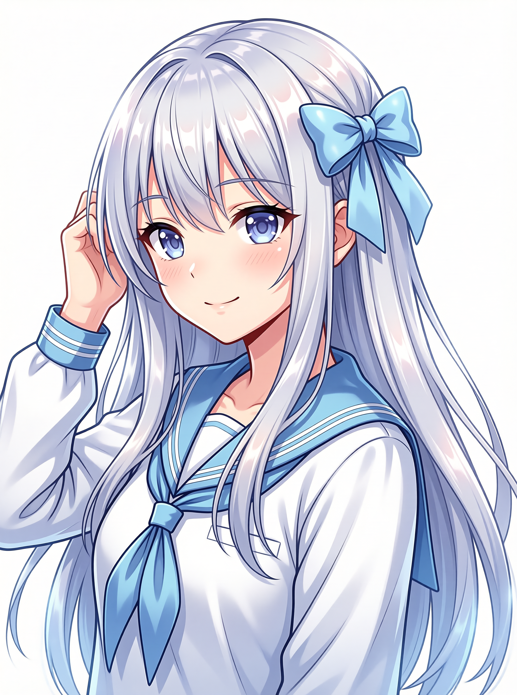 二次元少女绘画完全指南：从草稿到成图