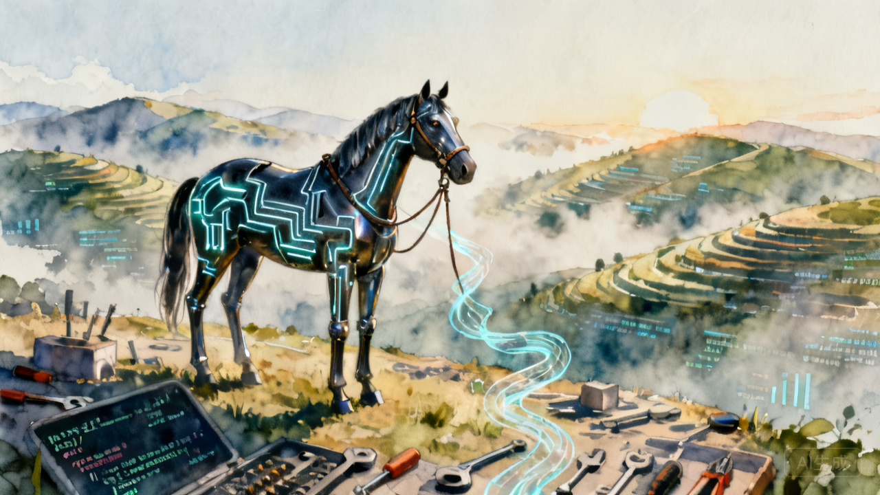 NeoHorse：把「会用工具的经验」炼进模型权重，国产 RSI 的单轮工程验证